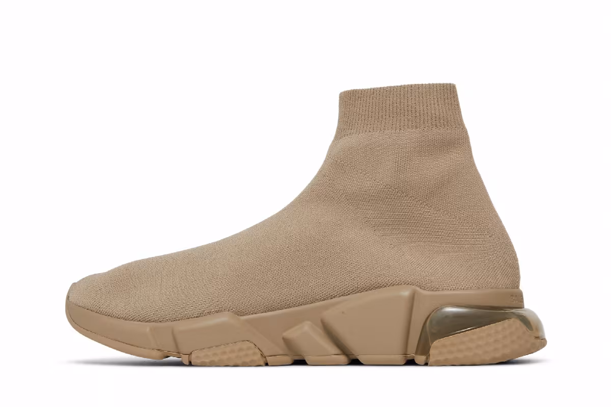 Balenciaga Speed Sneaker Clearsole - Beige, view 4