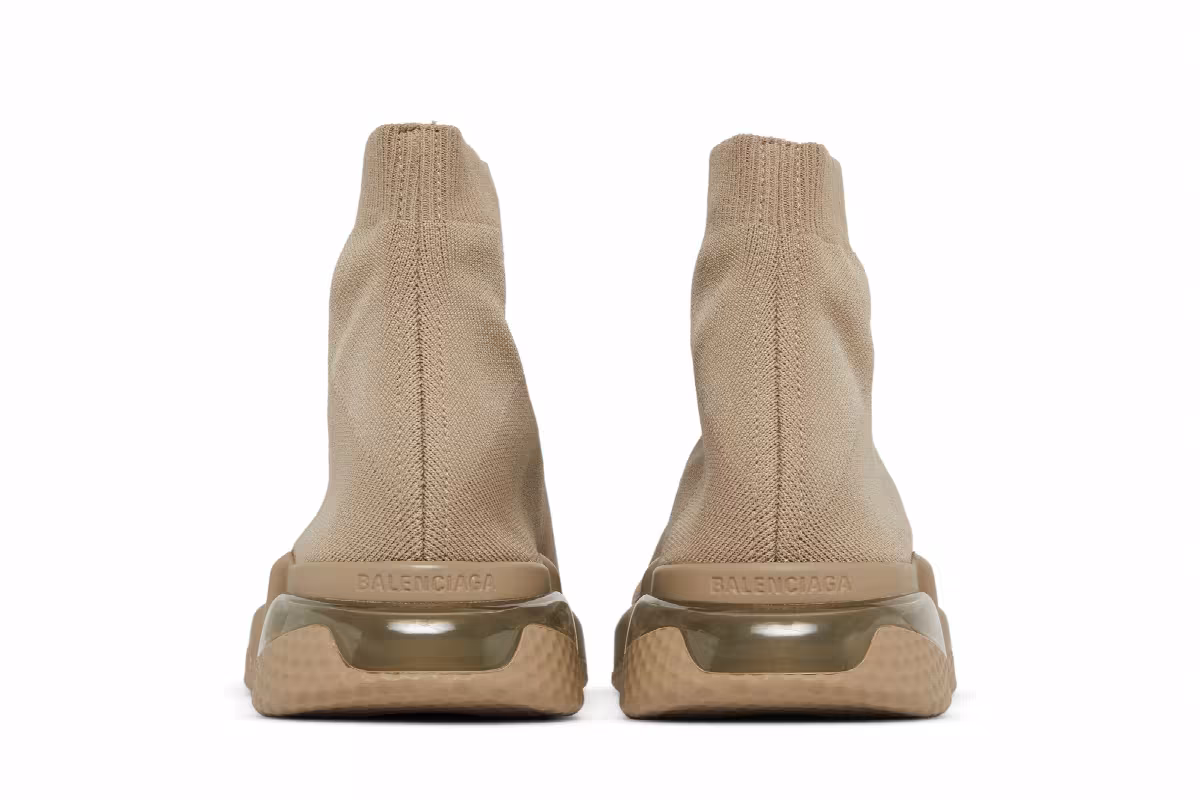 Balenciaga Speed Sneaker Clearsole - Beige, view 7