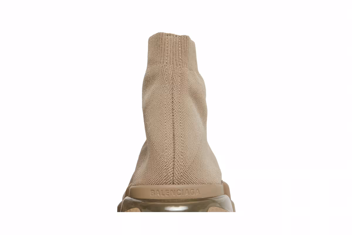 Balenciaga Speed Sneaker Clearsole - Beige, view 8