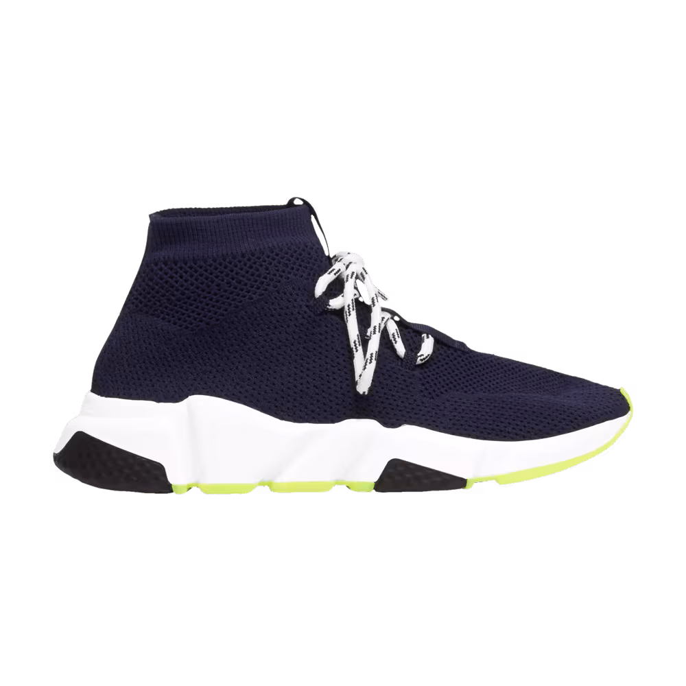 Balenciaga Women's Speed Lace Up Navy