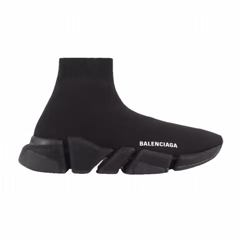 Balenciaga Wmns Speed 2 Trainer Knit 'Black'