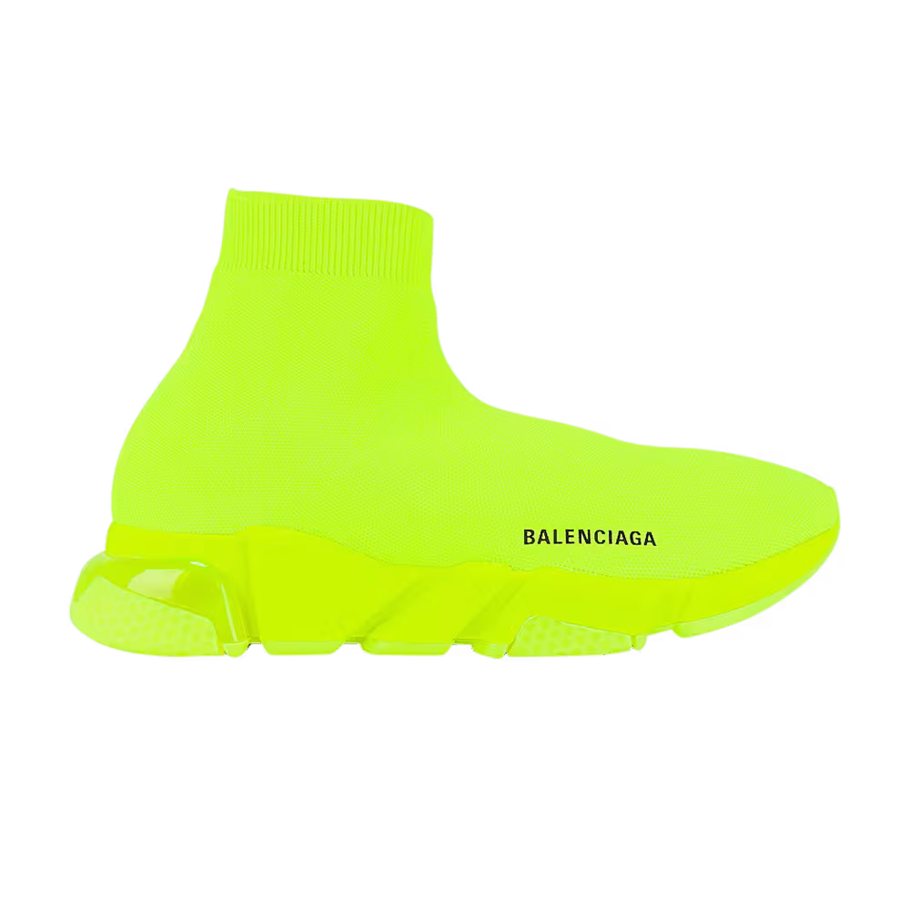 Balenciaga Speed Sneaker Clearsole - Fluo Yellow