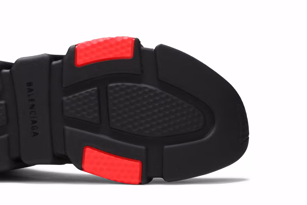 Balenciaga Speed Sneaker Black Red, view 6