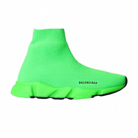 Balenciaga Speed Sneaker Kids 'Fluo Yellow Black'