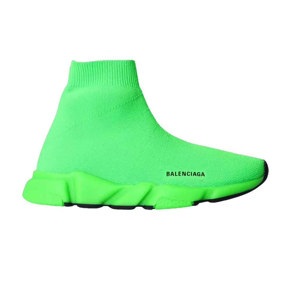 Balenciaga Speed Sneaker Kids Fluo Yellow Black
