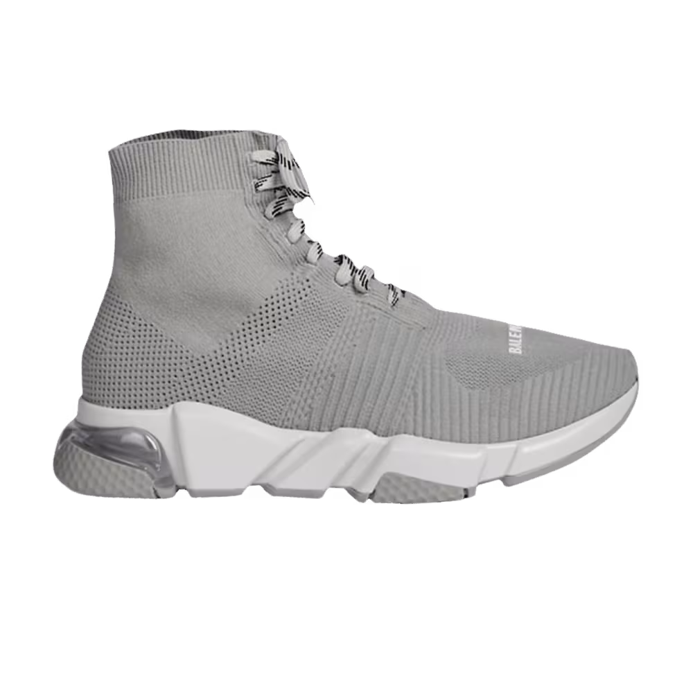 Balenciaga Speed Lace Up Trainer High Grey