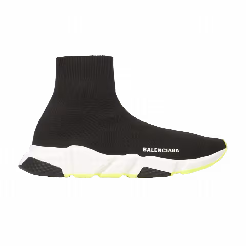Balenciaga Wmns Speed Sneaker 'Black Fluo Yellow'