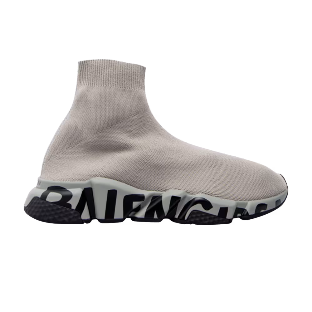 Balenciaga Speed Sneaker Midsole Graffiti - Grey