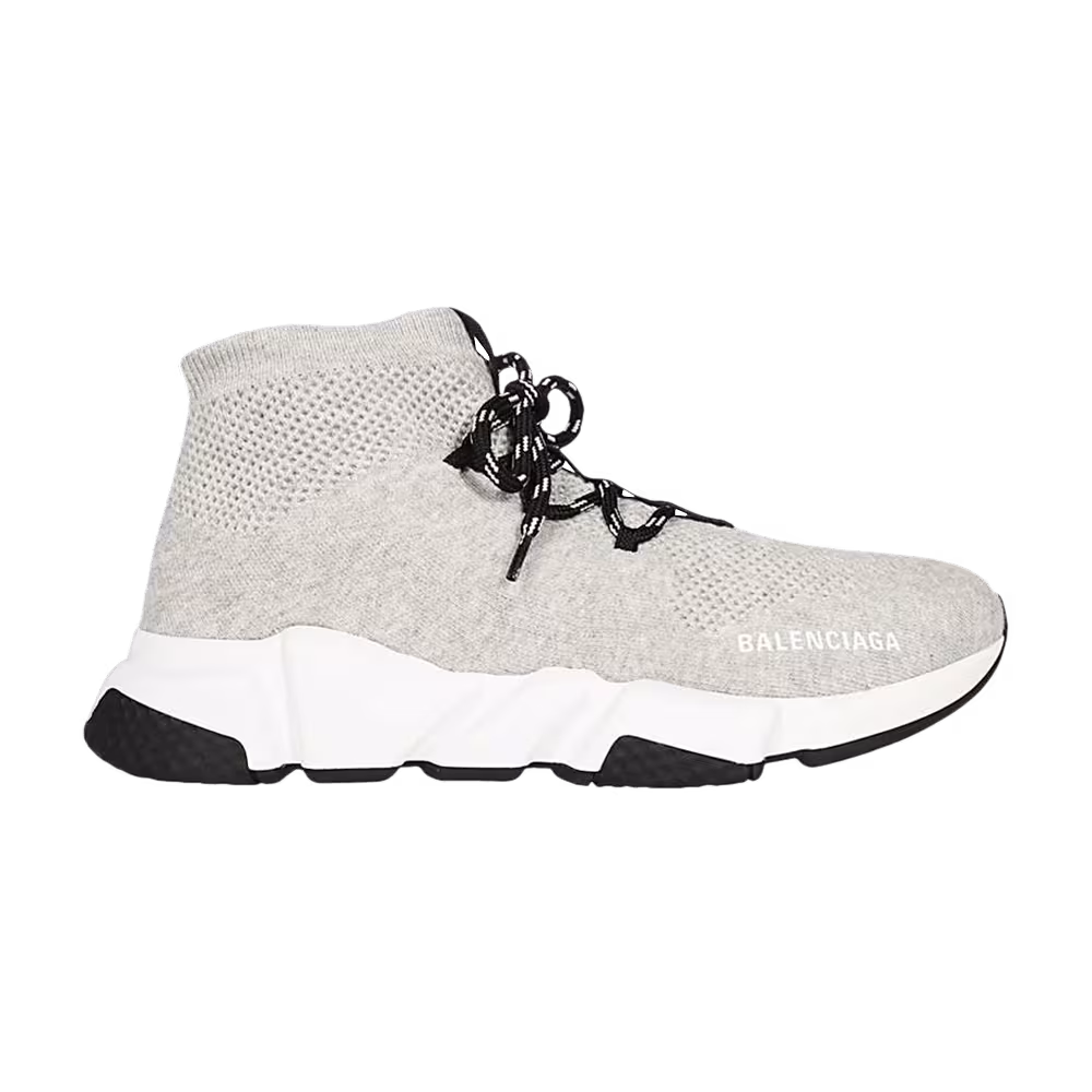 Balenciaga Women's Speed Lace Up Sneaker Grey