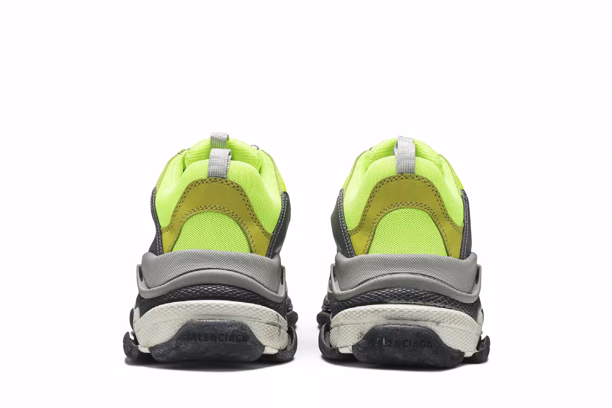 Balenciaga Triple S Sneaker Yellow 2019 2019, view 7