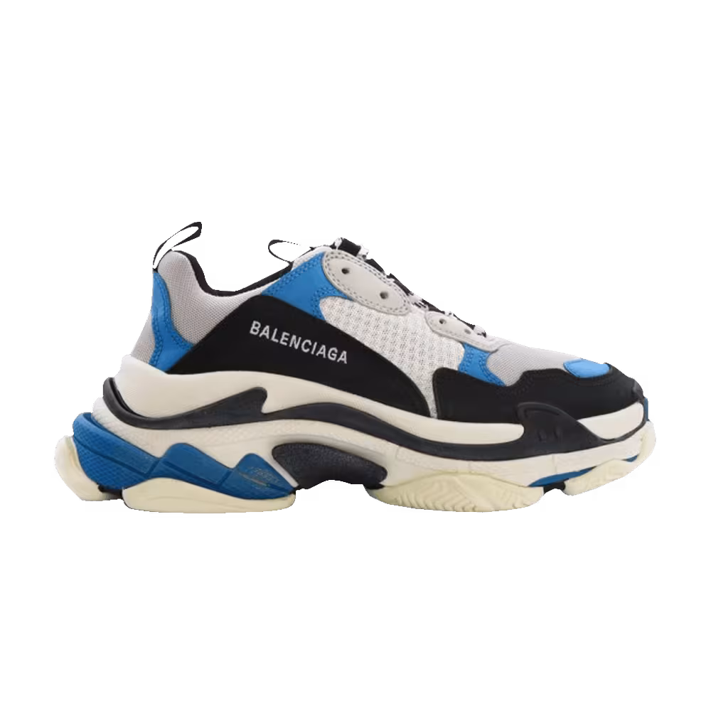 Balenciaga Triple S Sneaker Black Blue