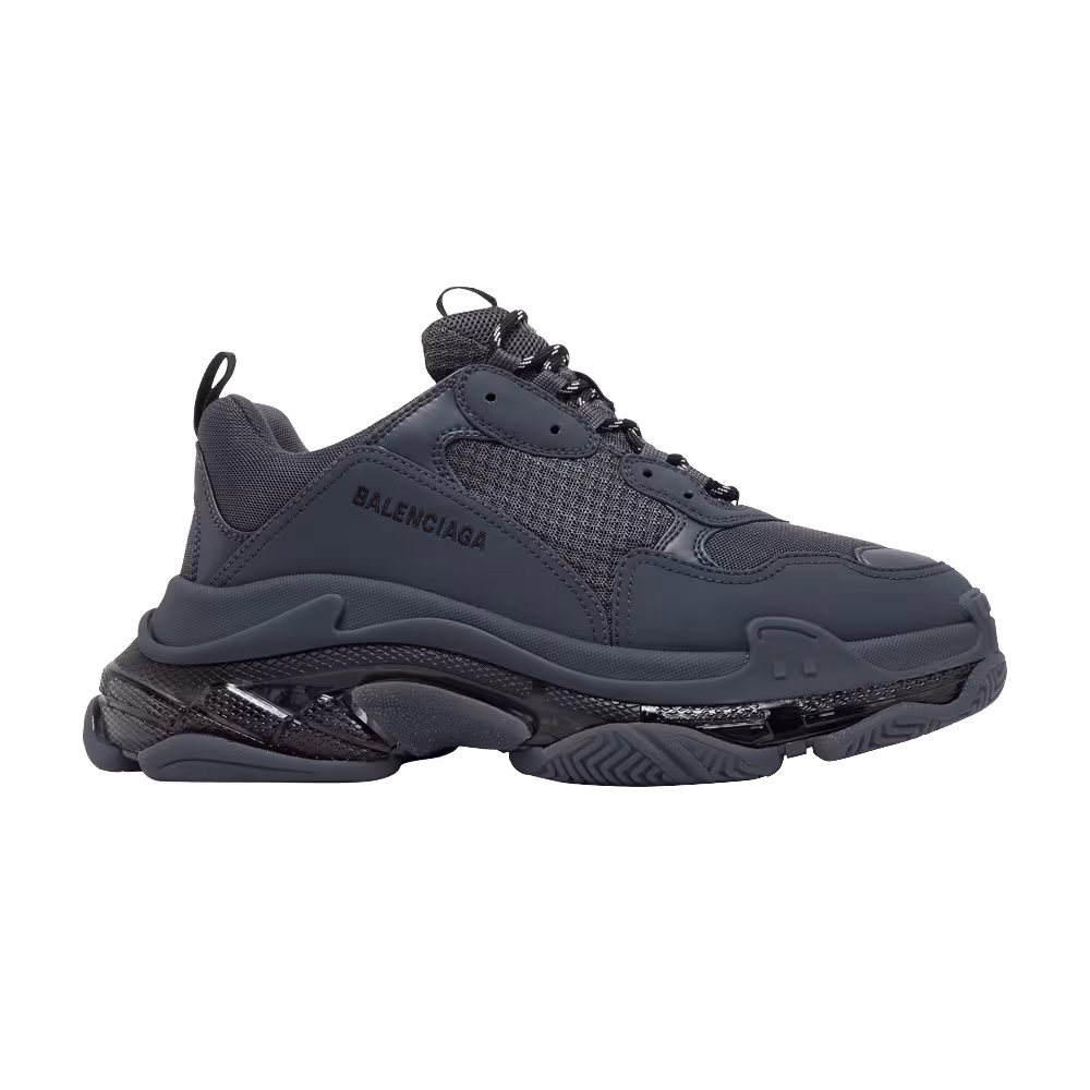 Balenciaga Triple S Sneaker Clear Sole - Ombre Blue