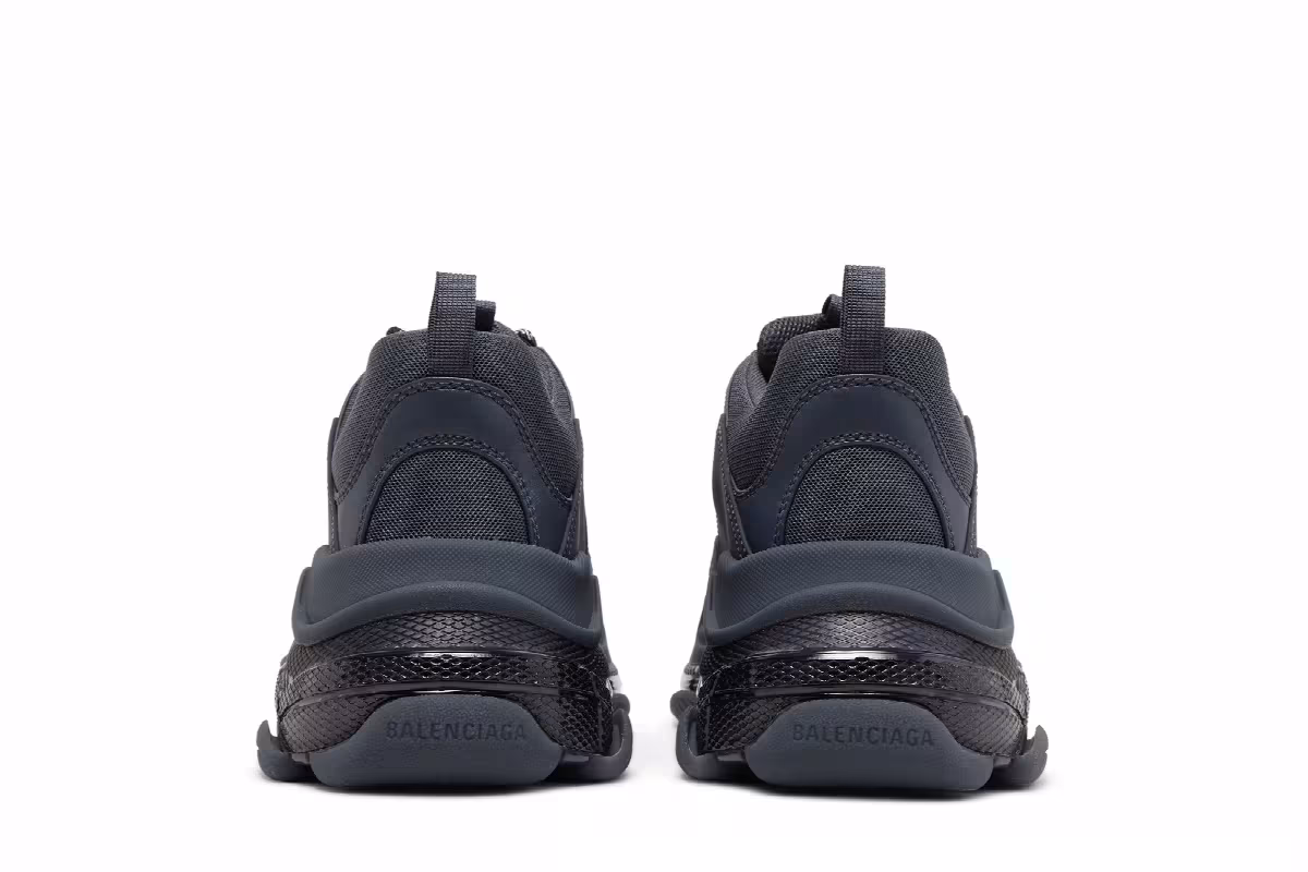 Balenciaga Triple S Sneaker Clear Sole - Ombre Blue, view 7