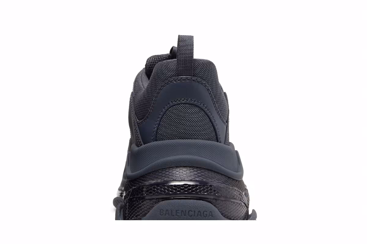 Balenciaga Triple S Sneaker Clear Sole - Ombre Blue, view 8