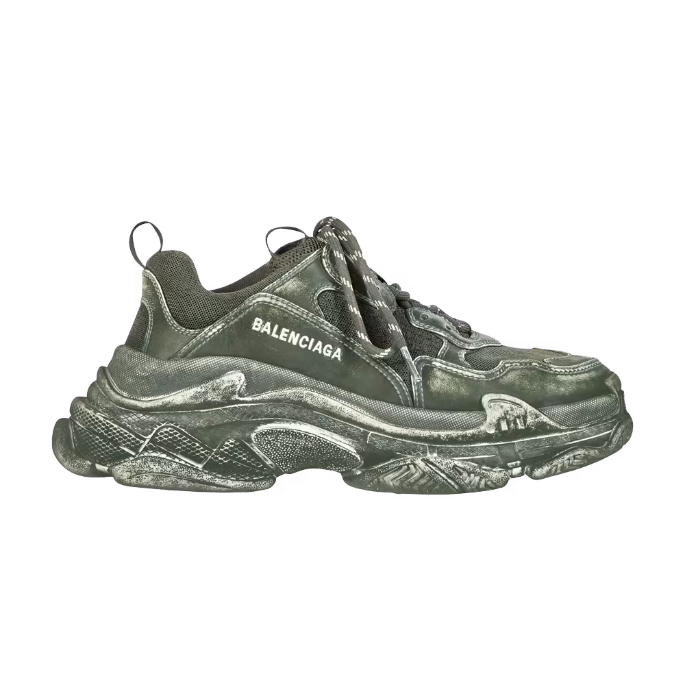 Balenciaga Triple S Sneaker Dark Green