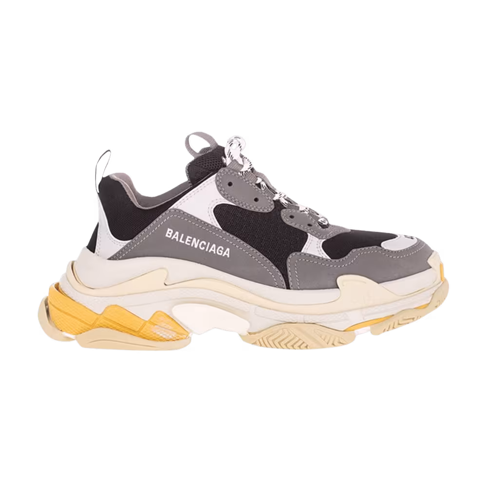Balenciaga Triple S Sneaker Grey Yellow