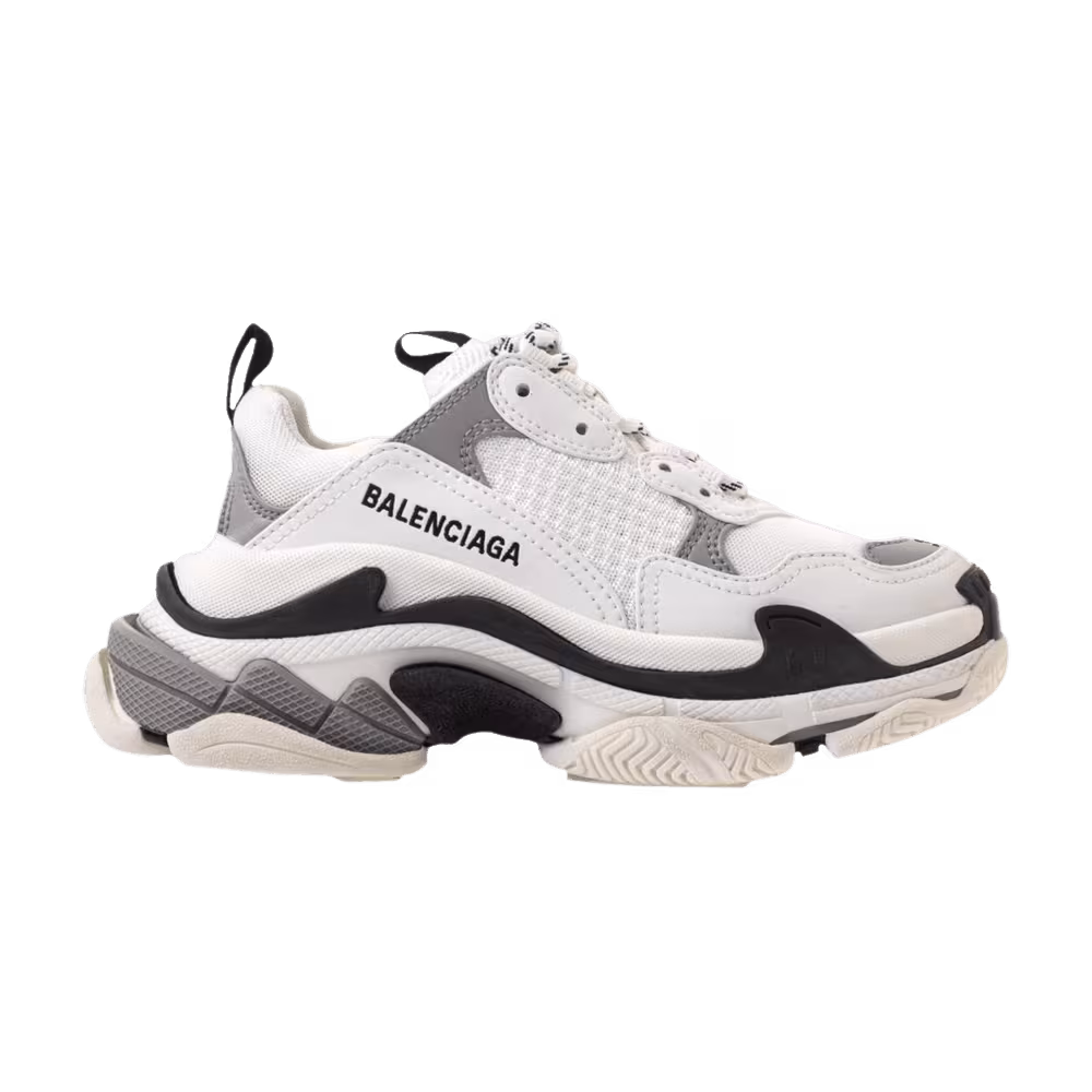 Balenciaga Women's Triple S White Grey