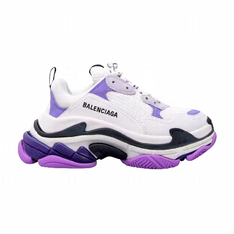 Balenciaga Wmns Triple S Sneaker 'White Lilac'