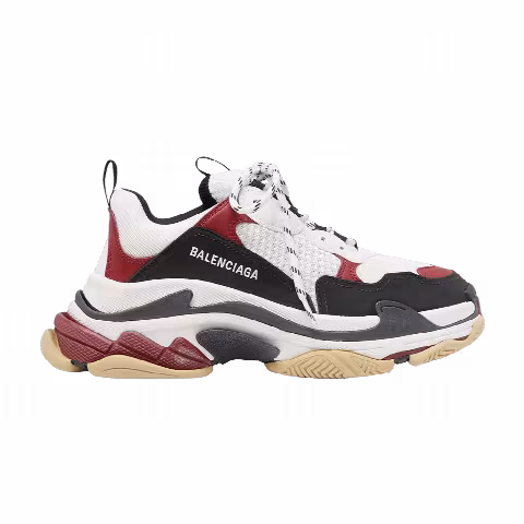Balenciaga Wmns Triple S Sneaker 'Black Crimson'