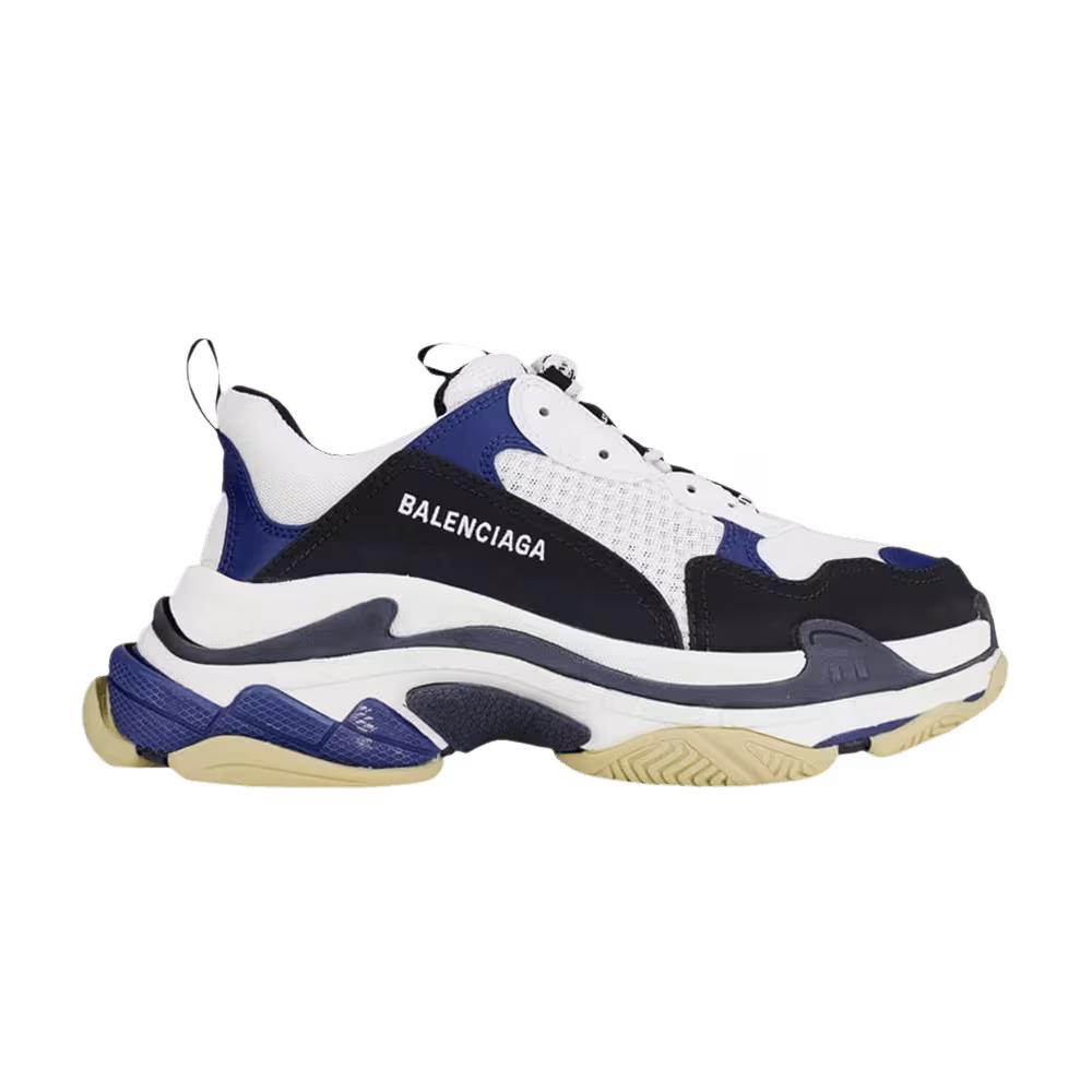 Balenciaga Women's Triple S Navy Black