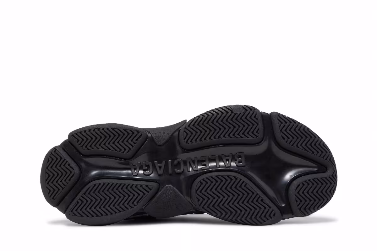 Balenciaga Triple S Sneaker Black, view 5