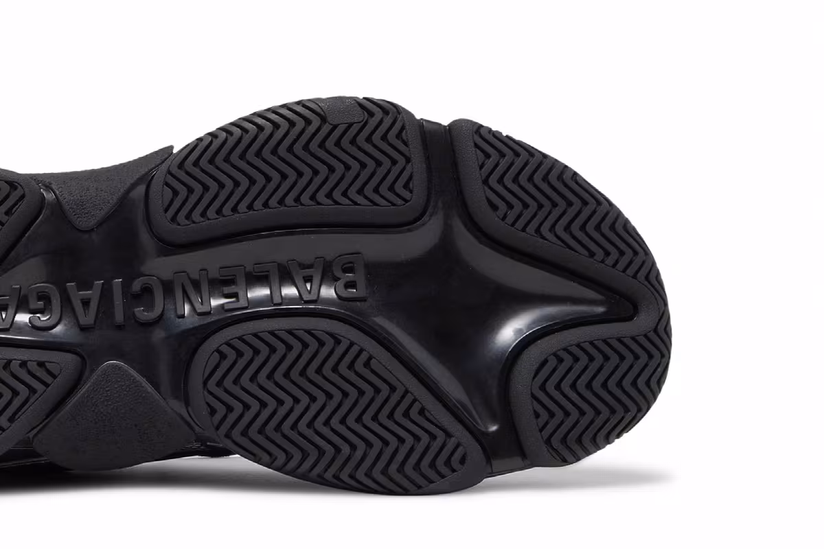 Balenciaga Triple S Sneaker Black, view 6