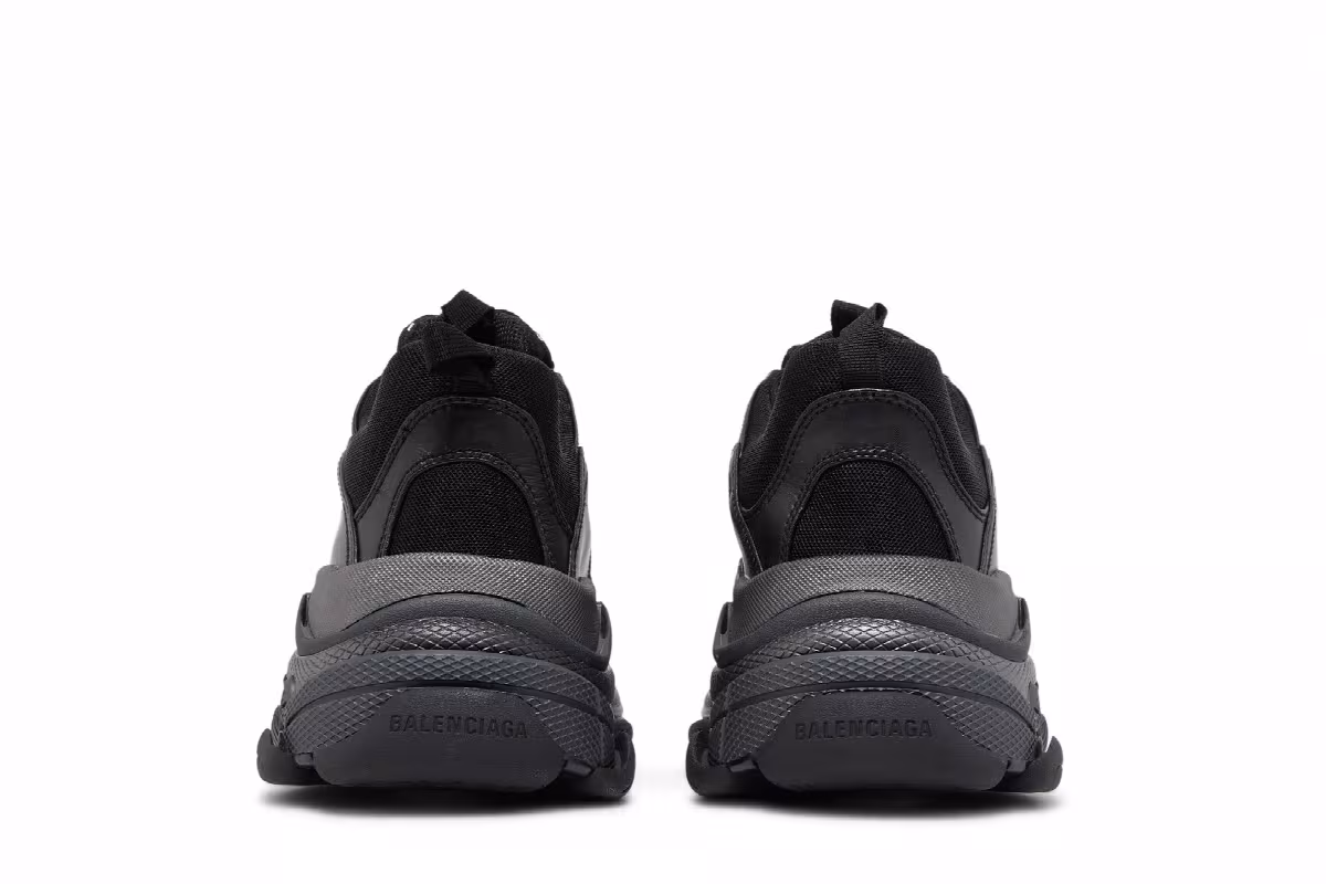 Balenciaga Triple S Sneaker Black, view 7