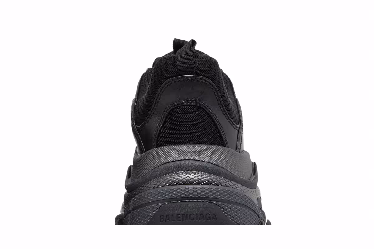 Balenciaga Triple S Sneaker Black, view 8