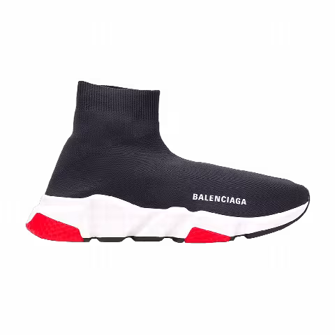 Wmns Balenciaga Speed Trainer 'Grey Red' 2018