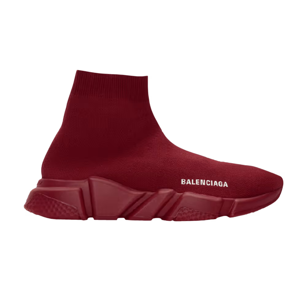 Balenciaga Speed Trainer Burgundy