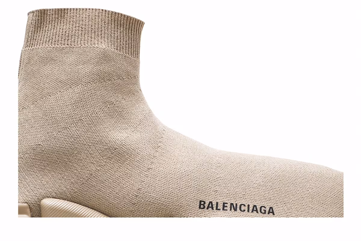 Balenciaga Speed 2.0 Sneaker Beige, view 3