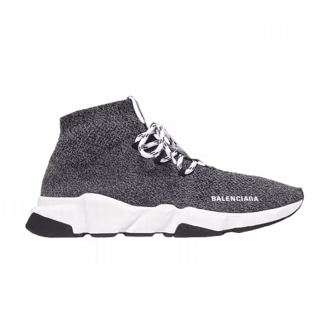 Balenciaga Speed Lace Up Trainer 'Noir Blanc'