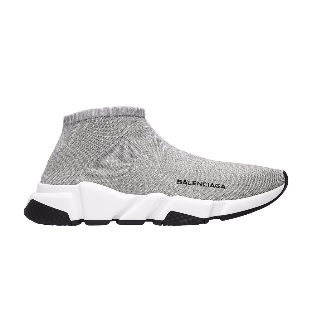 Balenciaga Women's Speed Trainer Low Silver