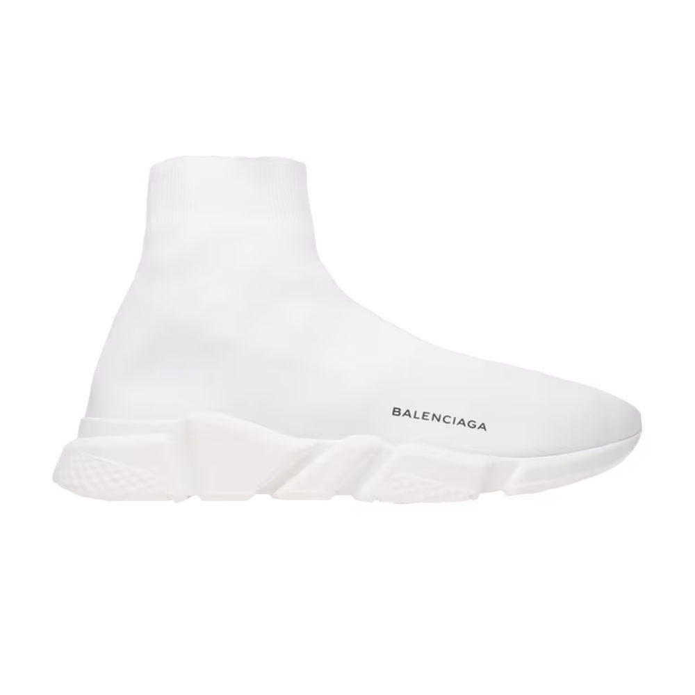 Balenciaga Women's Speed Trainer Mid Triple White