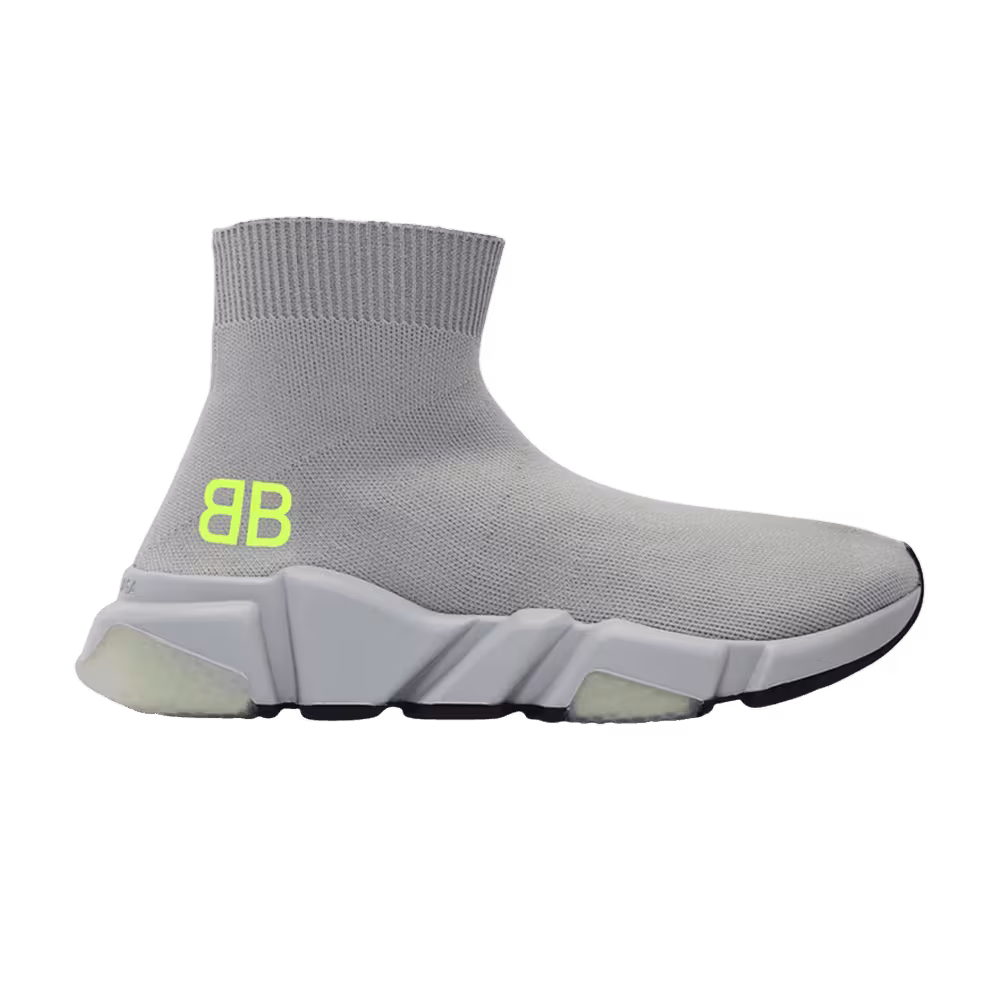 Balenciaga Women's Speed Trainer Mid BB Grey
