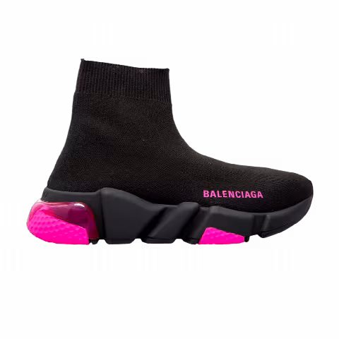 Balenciaga Wmns Speed Trainer 'Clear Sole - Black Pink'