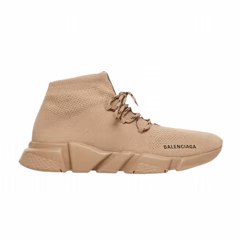 Balenciaga Speed Trainer Lace Up 'Beige'