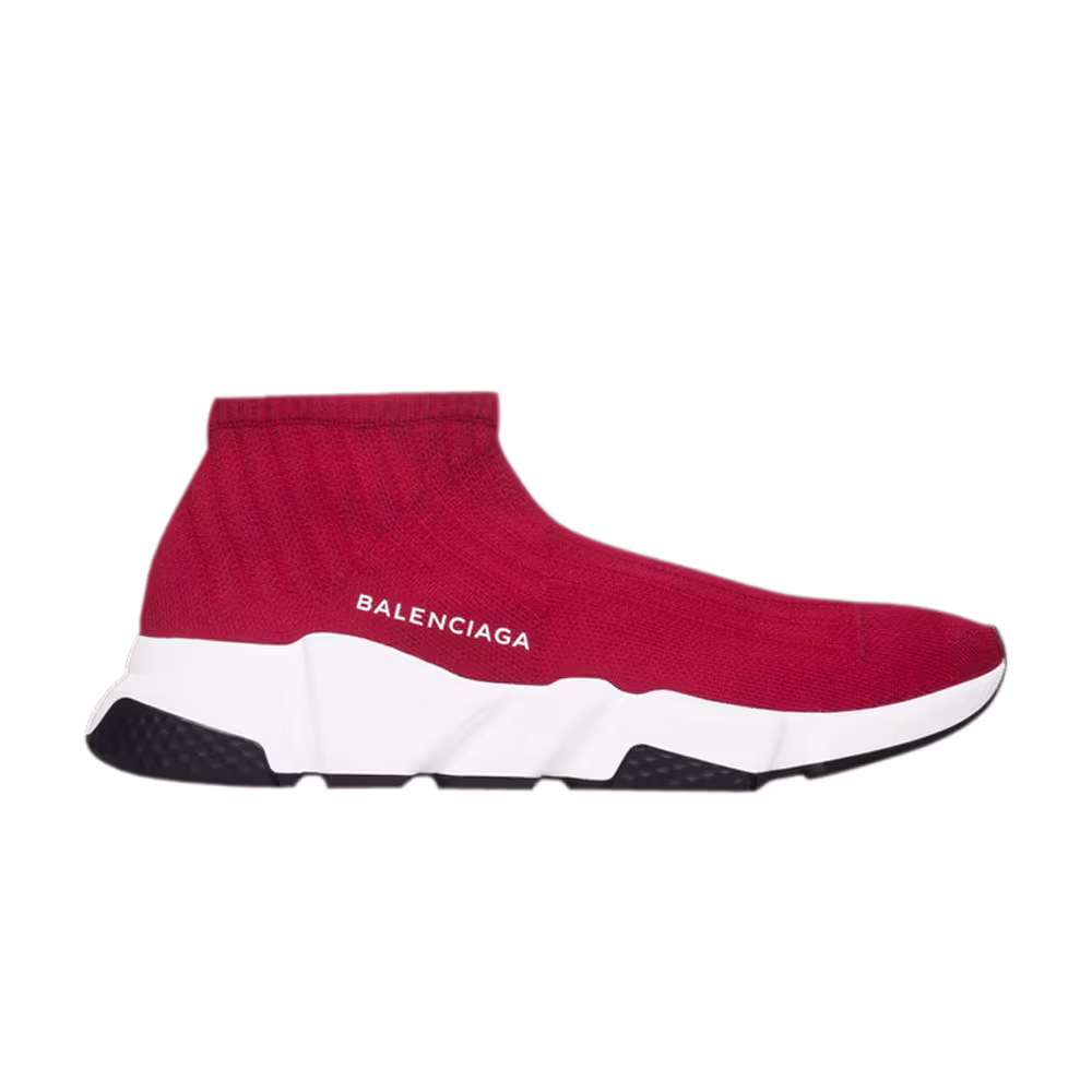 Balenciaga Women's Speed Trainer Low Burgundy