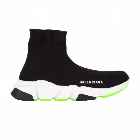 Balenciaga Wmns Speed Trainer 'Black White Green'