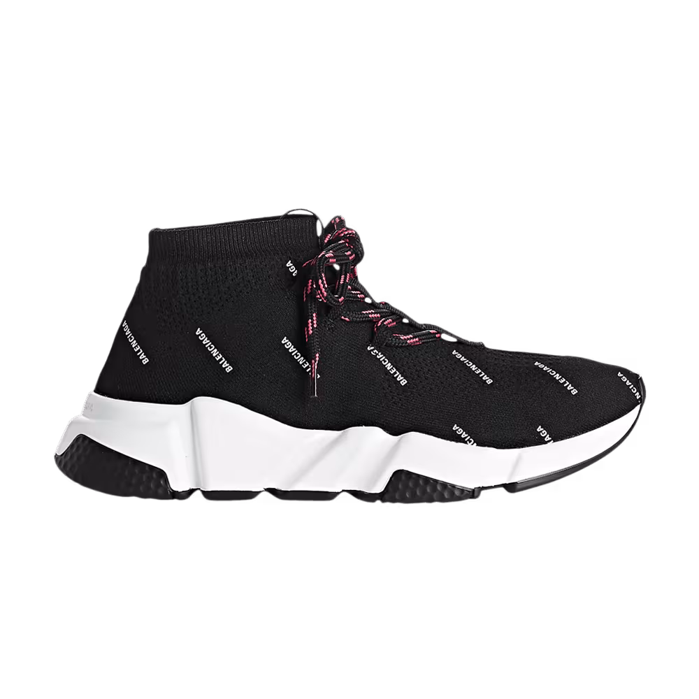 Balenciaga Women's Speed Knit Logo Print
