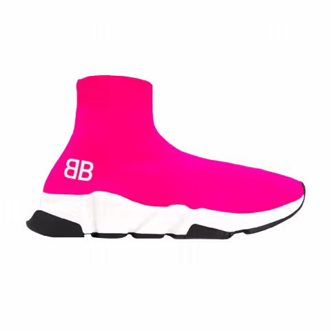 Balenciaga Wmns Speed Trainer Mid 'Rose Fluo'