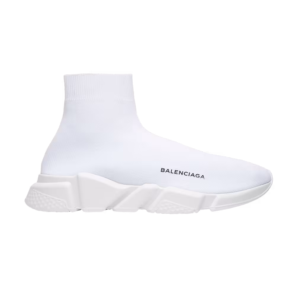 Balenciaga Women's Speed Trainer Mid Triple White