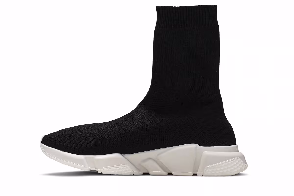 Balenciaga Speed Trainer High Black, view 4