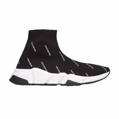 Balenciaga Wmns Speed Trainer Mid 'All Over Logo'