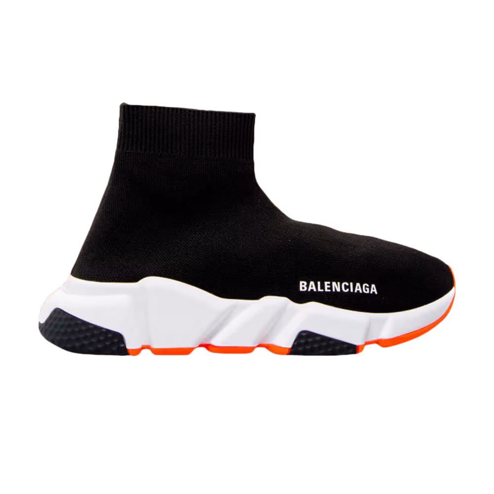 Balenciaga Women's Speed Trainer Black Orange