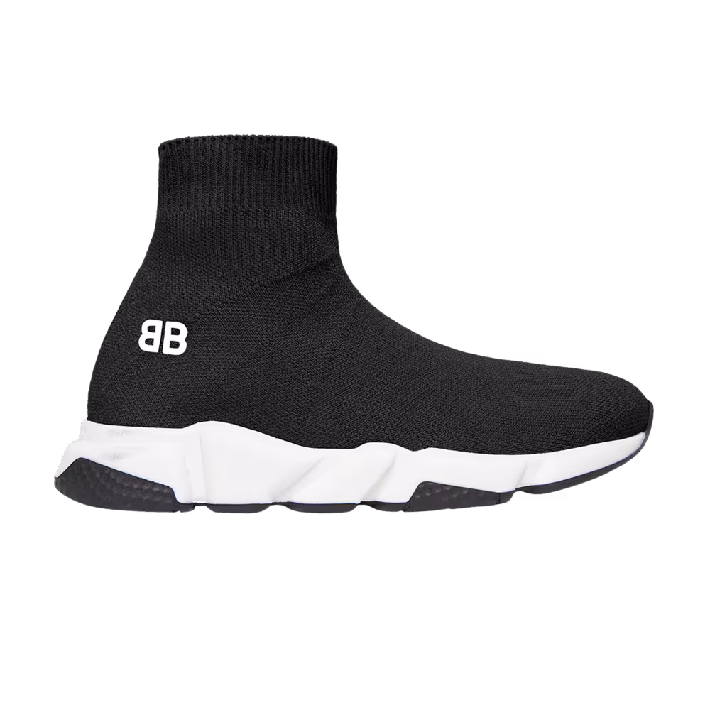 Balenciaga Speed Trainer Mid Kids Black