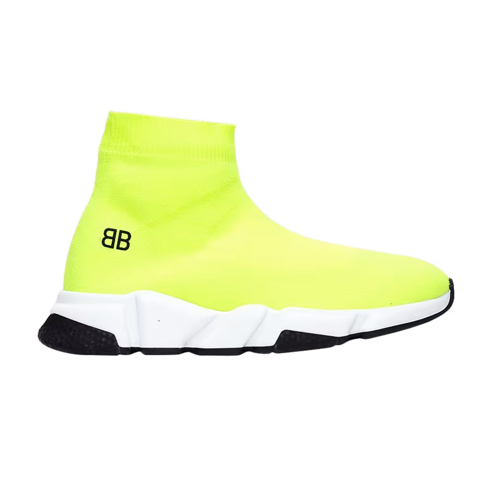 Balenciaga Speed Trainer Kids Yellow Fluo