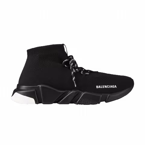 Balenciaga Speed Trainer Lace-Up 'White Black'