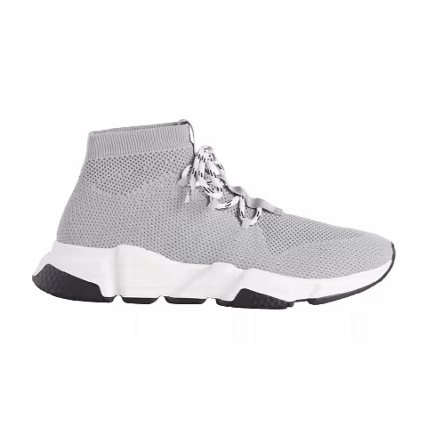 Balenciaga Wmns Speed Trainer Mid Lace Up 'Grey'