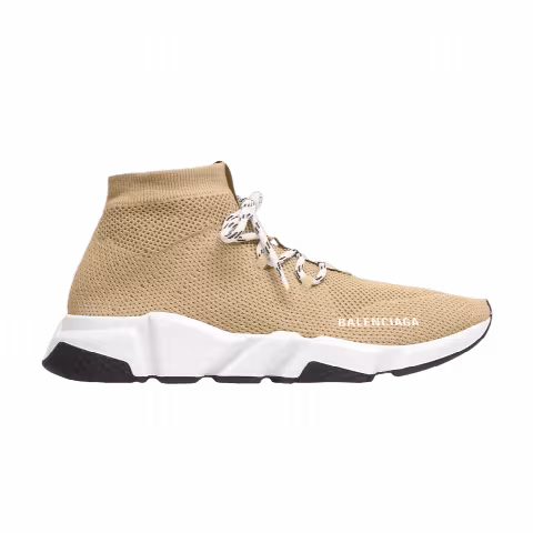 Balenciaga Wmns Speed Lace Up Trainer 'Beige'